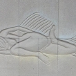 2013, Madona vod�ansk�, reli�f v p�robetonu 150x100cm (#)