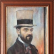 2008, E.Degas: Le�n Bonnat - kopie, olej na pl�tn� 35x42cm